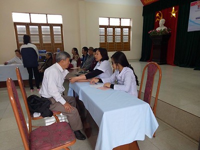 Quận đoàn Hồng Bàng tổ chức chương trình “Khám bệnh, tư vấn chăm sóc sức khoẻ và cấp phát thuốc miễn phí”.